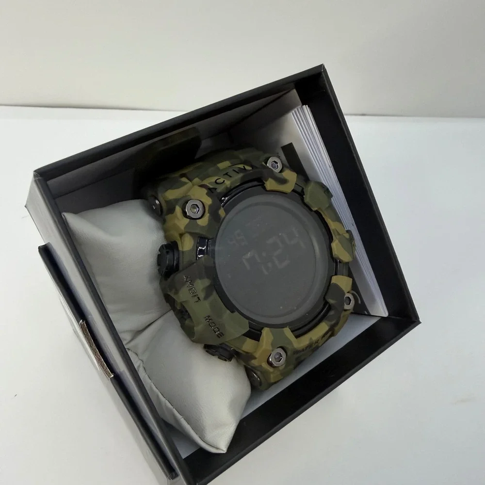 Activa Mens Digital Sports Watch Camouflage Tactical Military Style New in Box